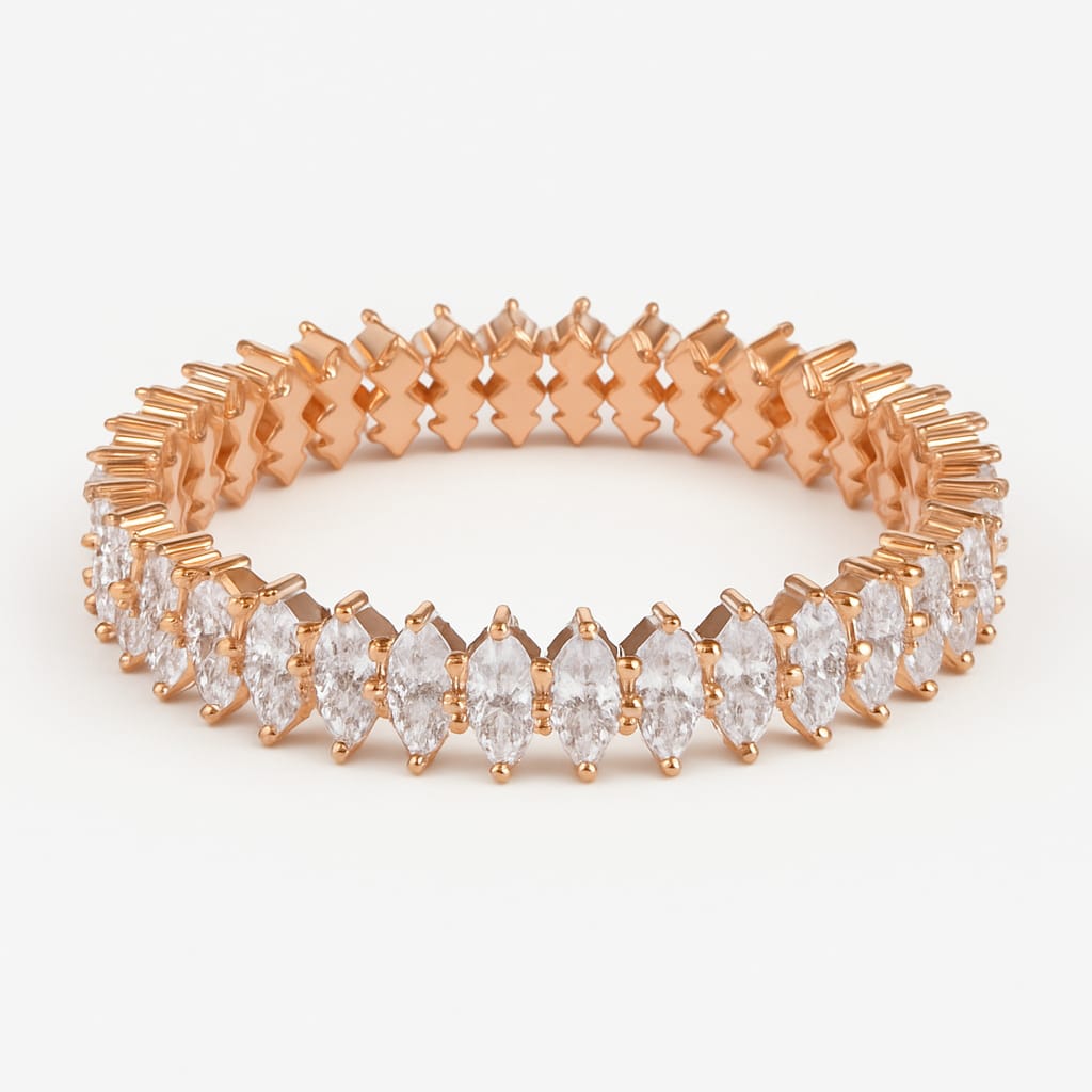 Elegant crystal stone bracelet, perfect for women